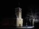 Kostel v nočním osvětlení